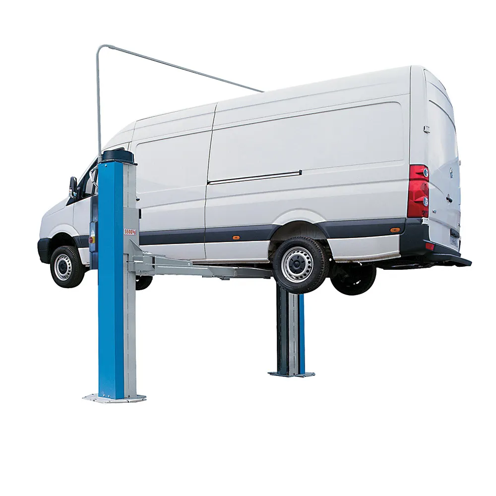 RAVAGLIOLI 5.5T Electro-Mechanical 2-Post Clear Floor Vehicle Hoist KPN255LIKT