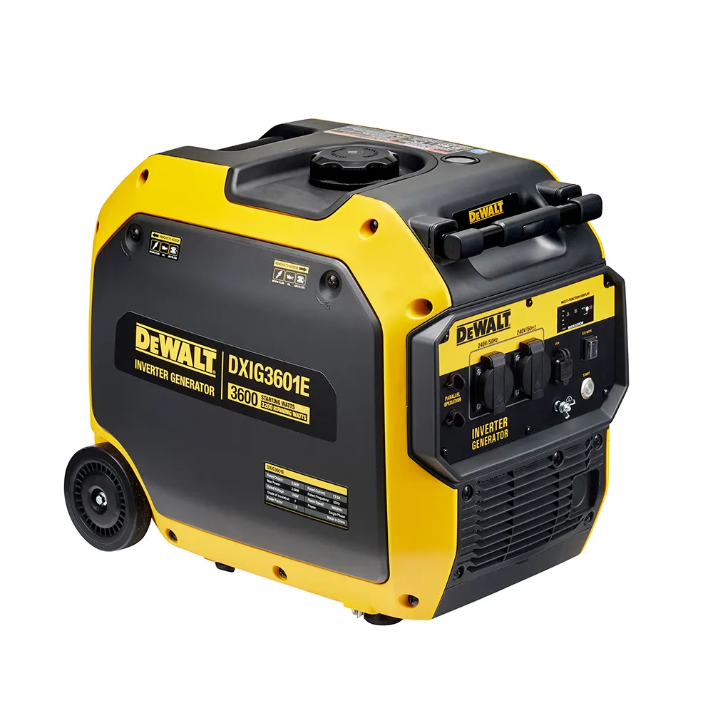 DEWALT 3600W 2 Outlet Petrol Generator DXIG3601E