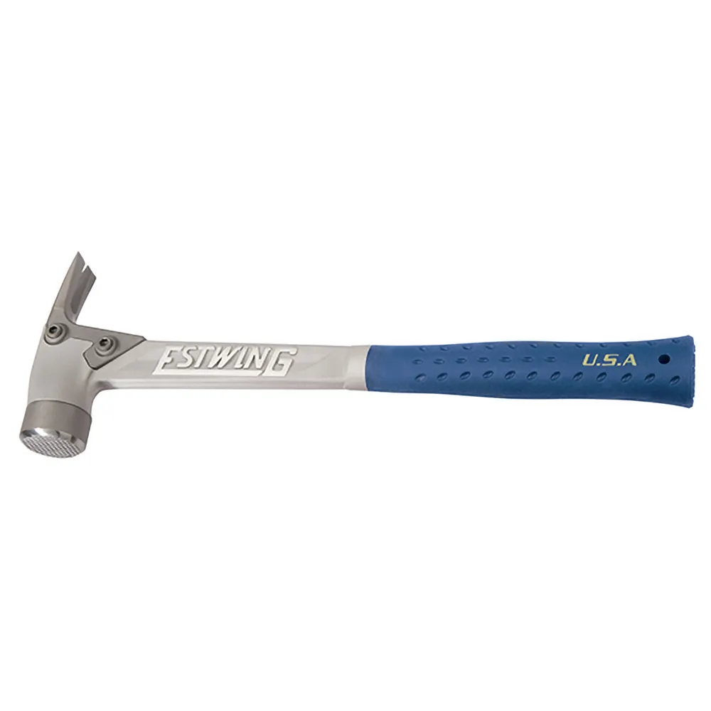 ESTWING AL-Pro 14oz Aluminium Claw Milled Face Hammer EWALBLM