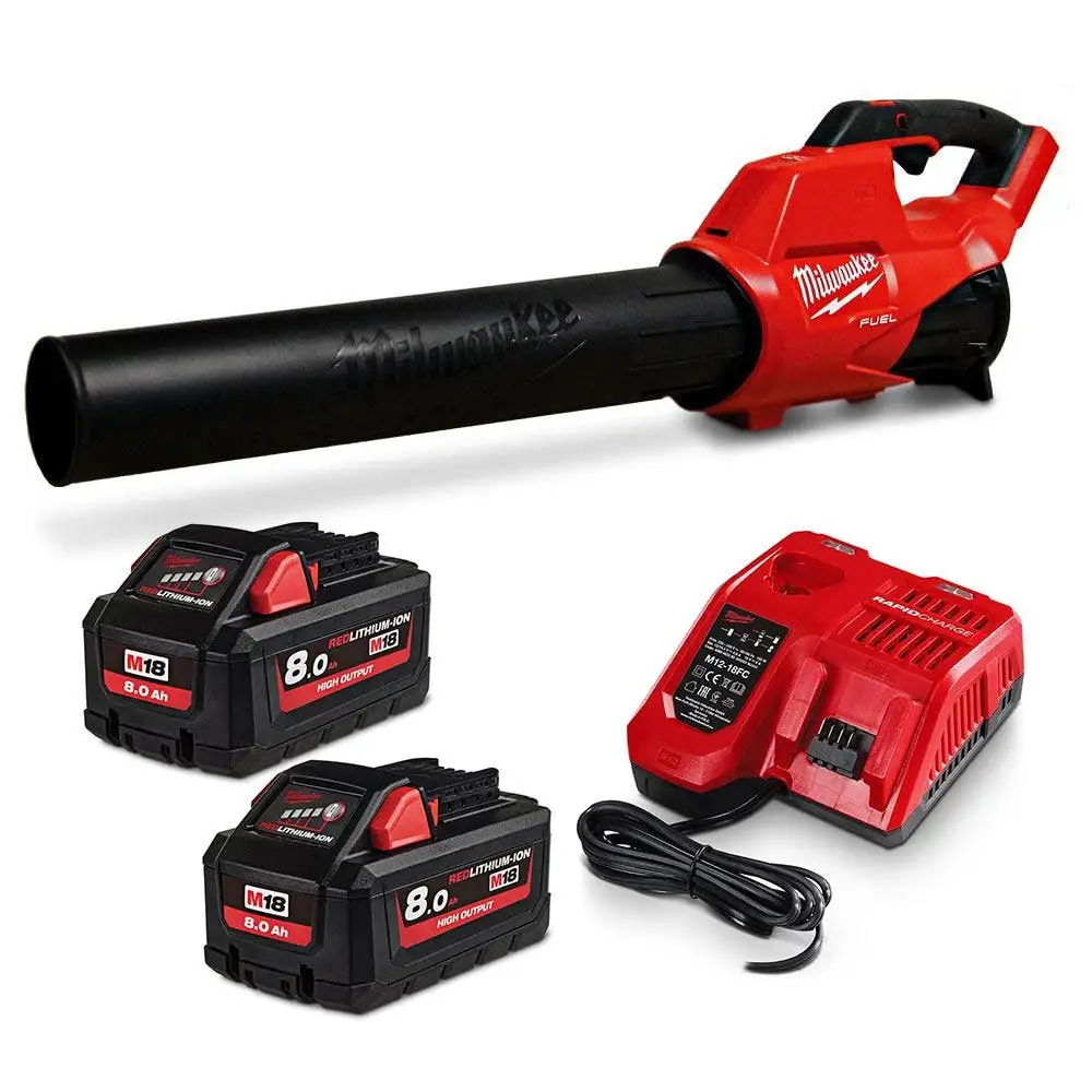 MILWAUKEE 18V FUEL 2 x 8.0Ah Blower Kit M18FBL802