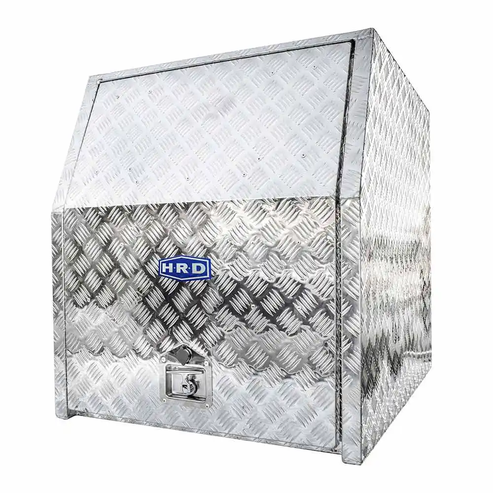 HRD 890 x 700 x 800mm Modular Aluminium Storage Dog Box HAM900B