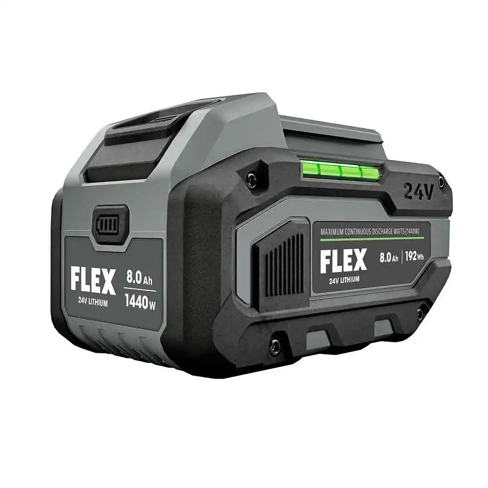 FLEX 24V 8.0Ah Li-ion With Dual Sided Fuel Gauge Battery FXA0221-1
