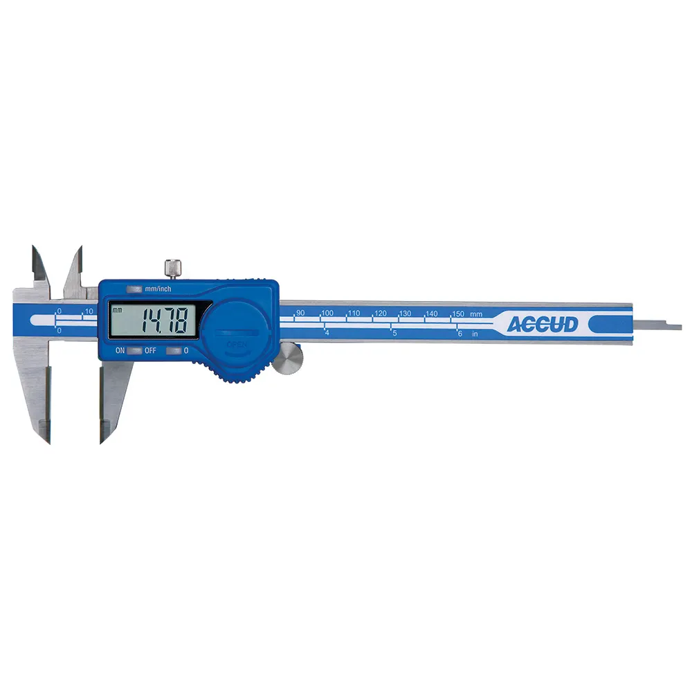 ACCUD 200mm Carbide Tipped Dual Scale Digital Caliper AC-116-008-11