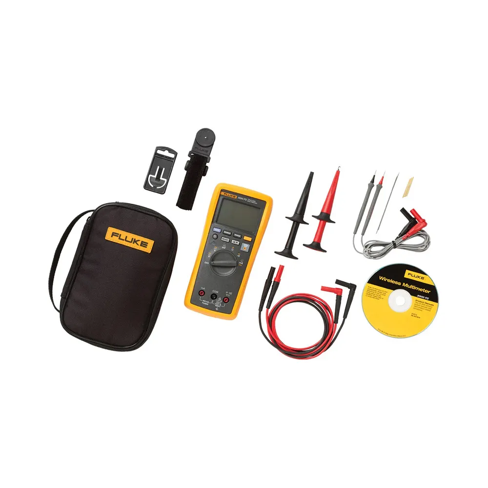 FLUKE 1000V Wireless Multimeter & Deluxe Kit FLUFLK3000FC/EDA2
