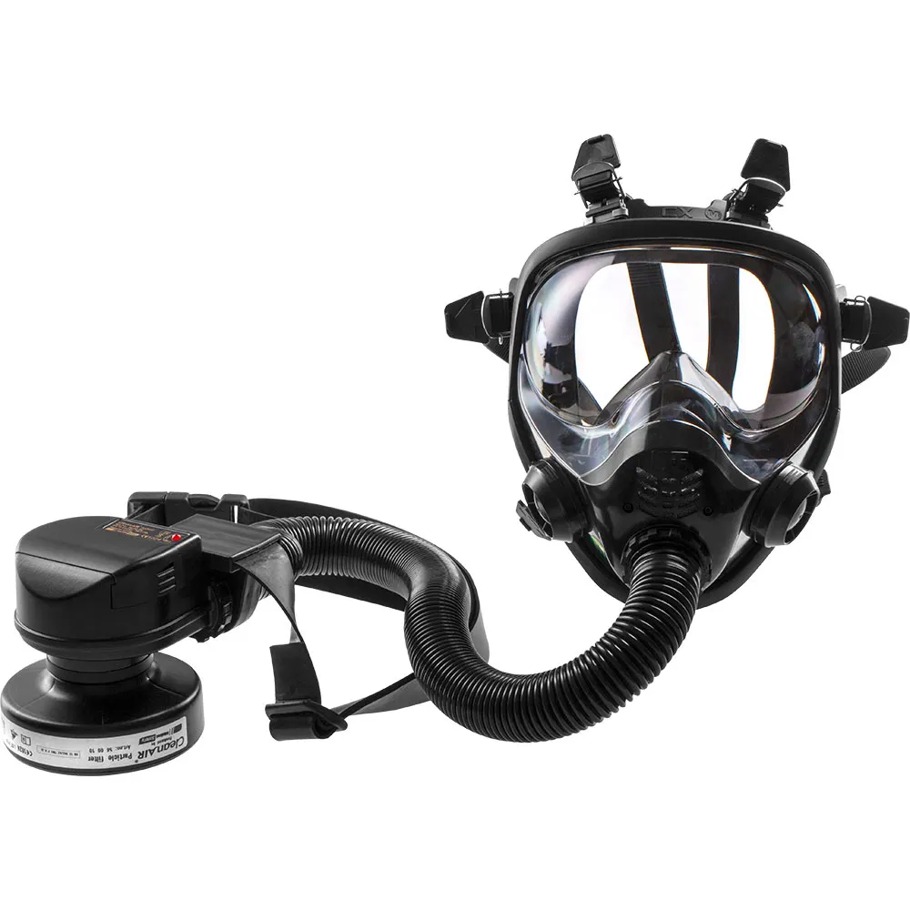 MAXISAFE Mounted Belt Full Face Respirator Mask Papr RPA539