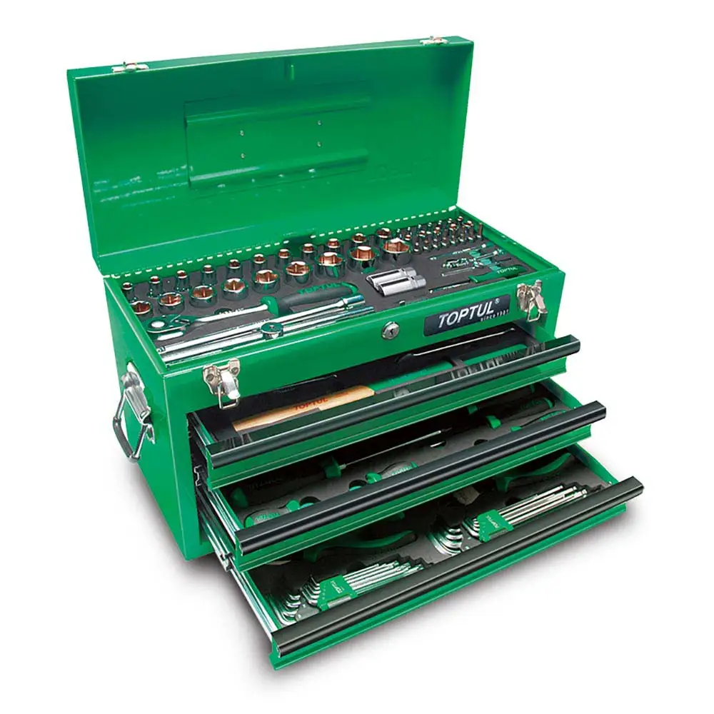 TOPTUL Professional Mechanics Tool Kit - 99 Piece GCAZ0038
