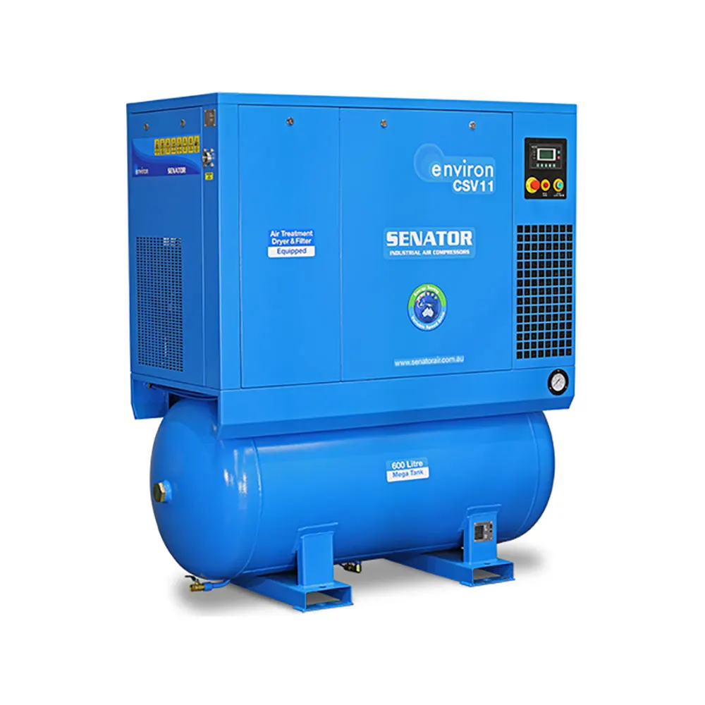 SENATOR 15.0HP 600L 4-in-1 Variable Speed Screw Compressor Air Station SE CSV11-8
