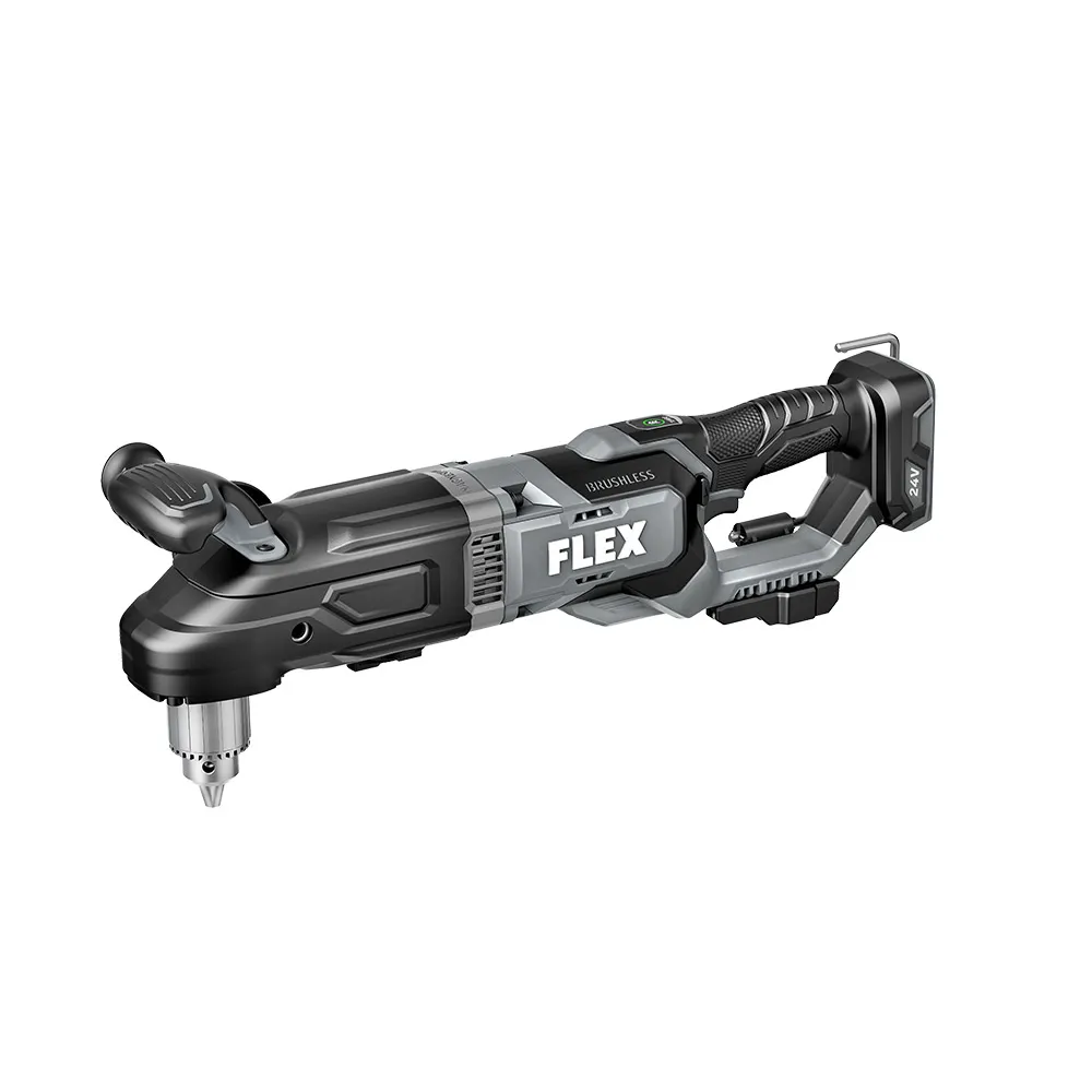 FLEX 24V Brushless 1/2inch 270nm 2gear Turbomode Right Angle Drill Skin FXA1681-Z