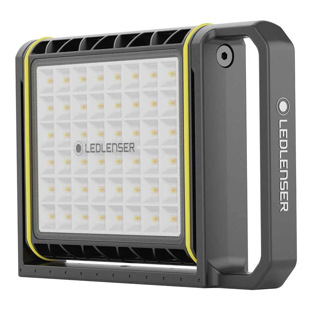 LEDLENSER 4000LM AF8R IP67 Hybrid Rechargeable Mains Floodlight - White ZL502911