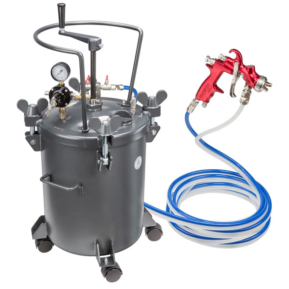Prowin 2.0mm 20L Pressure Feed Spray Gun System PW20LTRK20