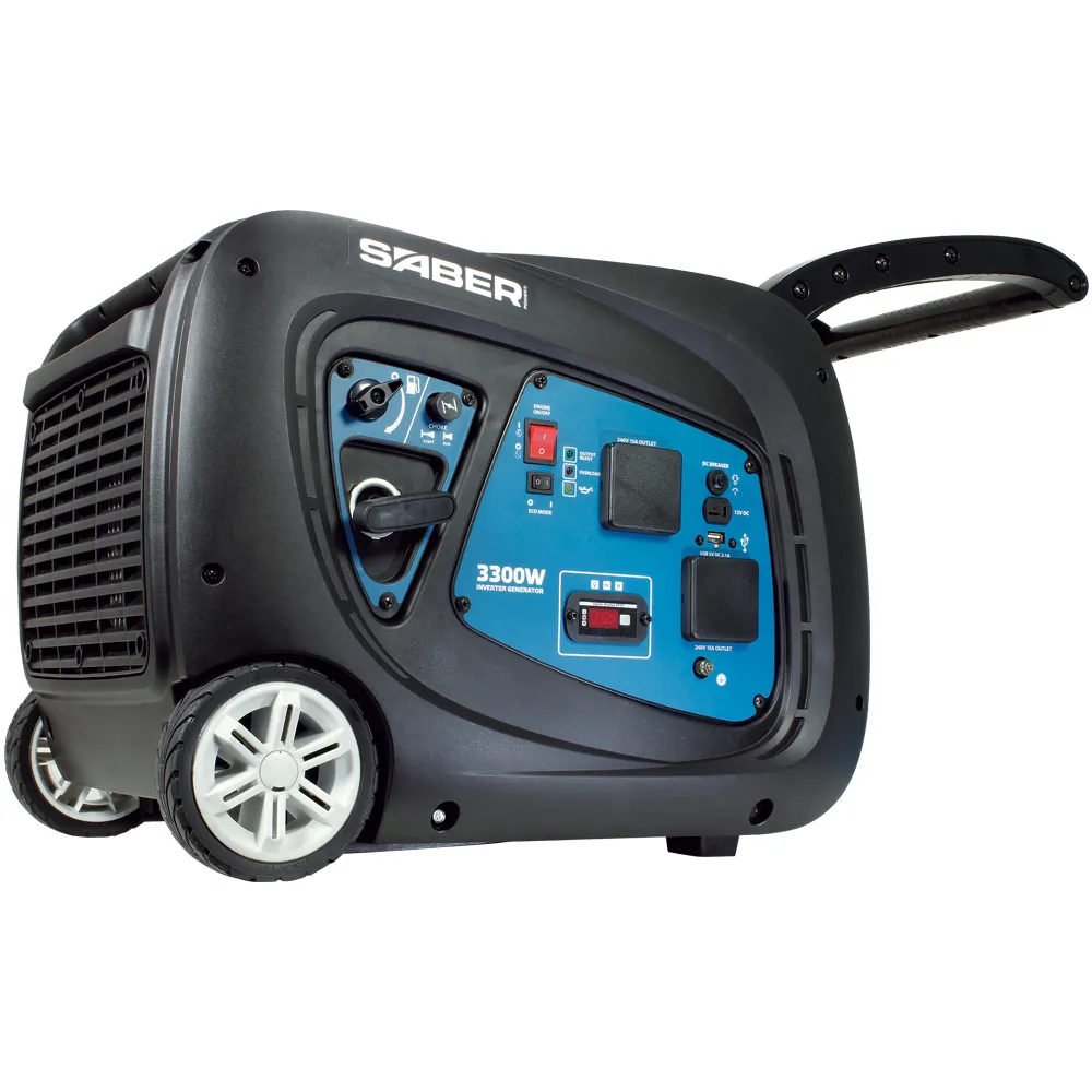 SABER 3300W 5.5hp Petrol Inverter Generator SABSPG3300W