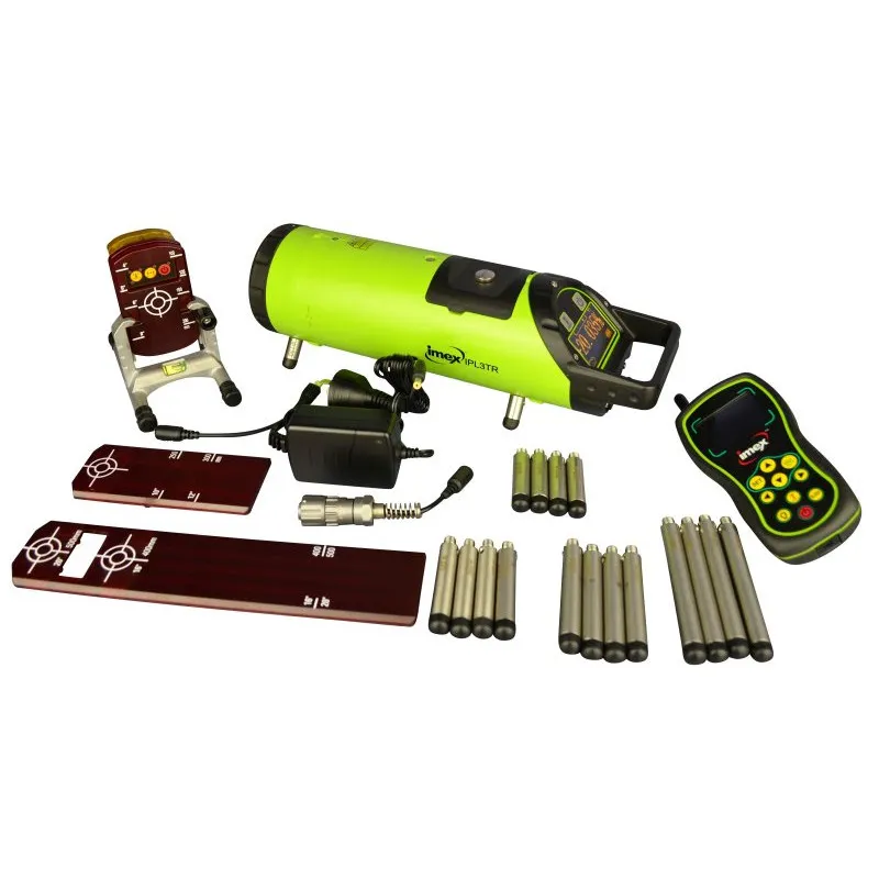 IMEX 300m Pipe Laser Level Red 012-IPL3TR