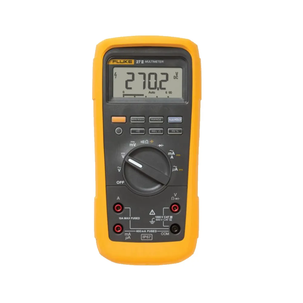 FLUKE 1000V Rugged Digital Multimeter FLU27II