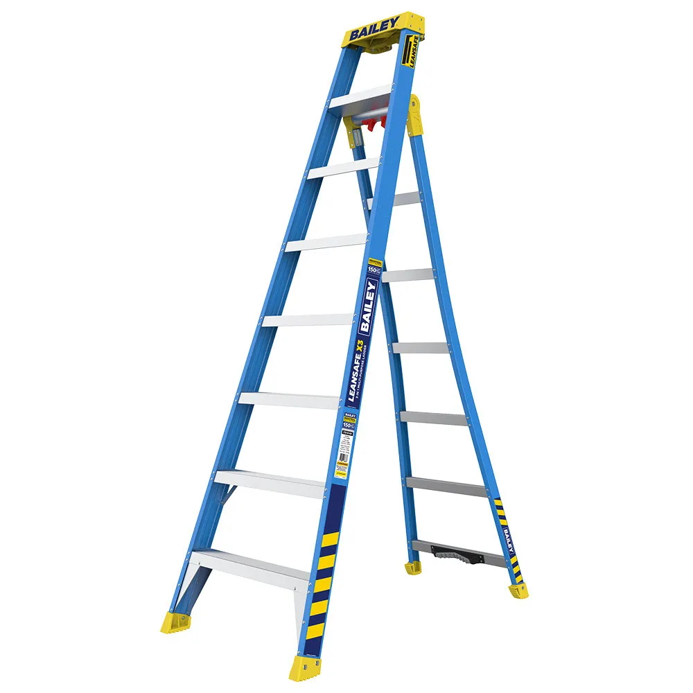 BAILEY 2.4m 150kg X3 Fibreglass SLS 3 in 1 Ladder FS14149