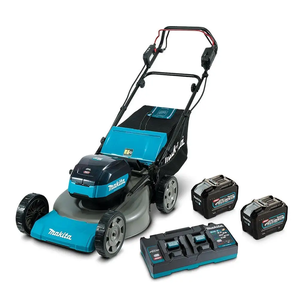 MAKITA 40V Max Brushless 2 x 8.0Ah 534mm Lawn Mower Kit LM002GL201