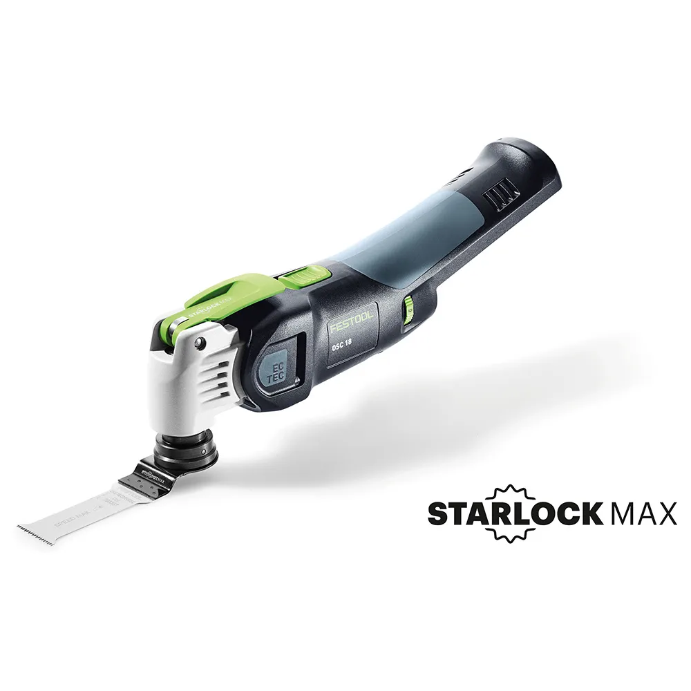 FESTOOL 18V Brushless OSC VECTURO OSC18LIPLUS Starlock Oscillator Kit w. Systainer 577130