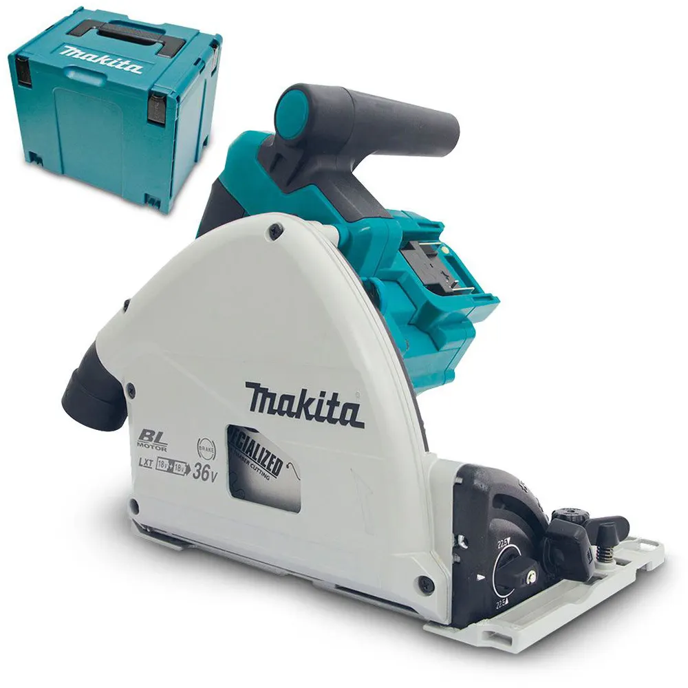 MAKITA 18Vx2 Brushless Mobile 165mm Plunge Cut Saw Skin DSP600ZJ