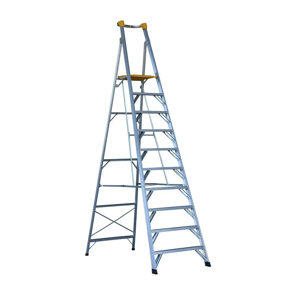 GORILLA 3m 150kg Aluminium Platform Ladder PL010-I