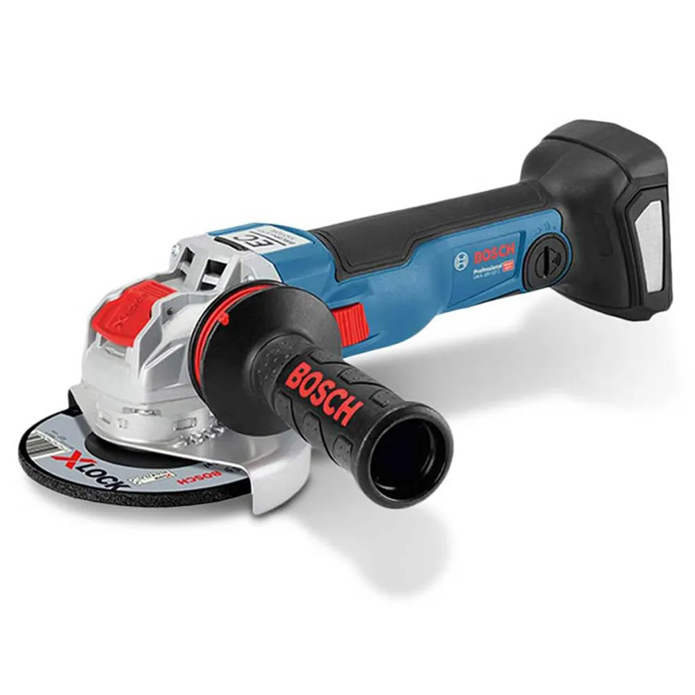 BOSCH X-LOCK 18V Brushless 125mm Angle Grinder Skin GWX 18V-10 C 06017B0200