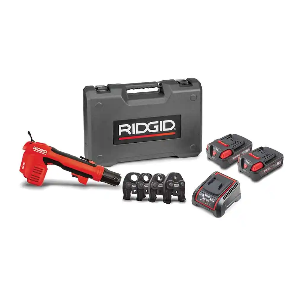 RIDGID 18V Brushless 2 x 2.5Ah Press Tool Kit w/ Case 78753
