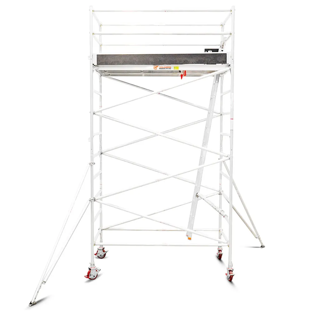 TOTAL ALUMINIUM PRODUCTS 3.9m Scaffold Aluminium Mobile Tower - Wide 3.9MWAMT
