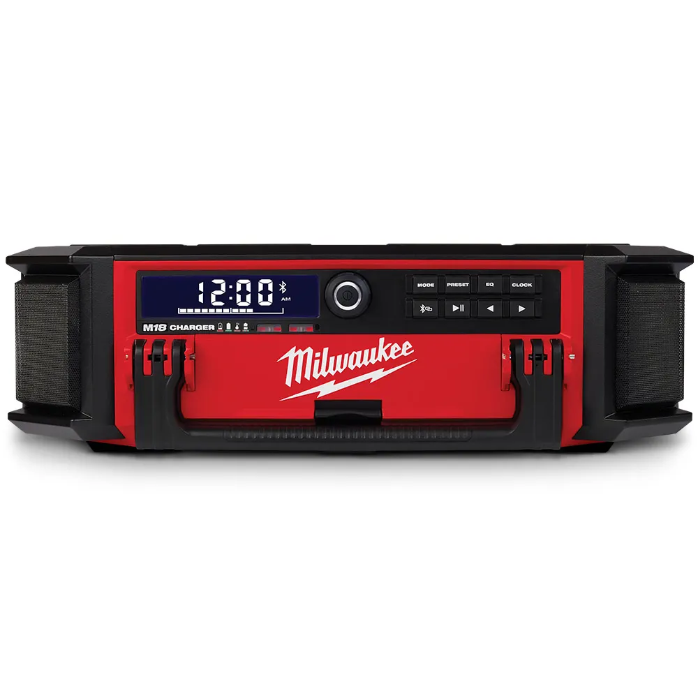 MILWAUKEE PACKOUT™ 18V Radio Jobsite Charger M18PORC-0