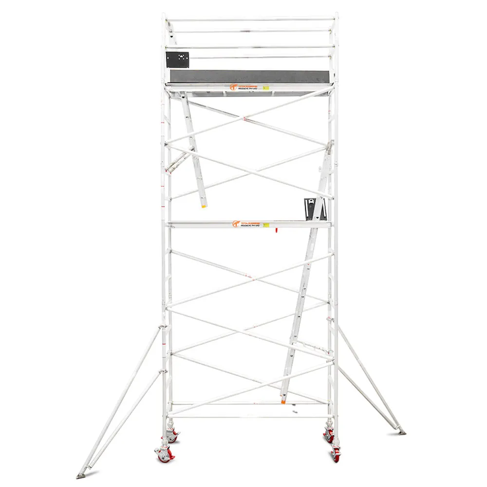 TOTAL ALUMINIUM PRODUCTS 5.5m Scaffold Aluminium Mobile Tower - Narrow 5.5MNAMT