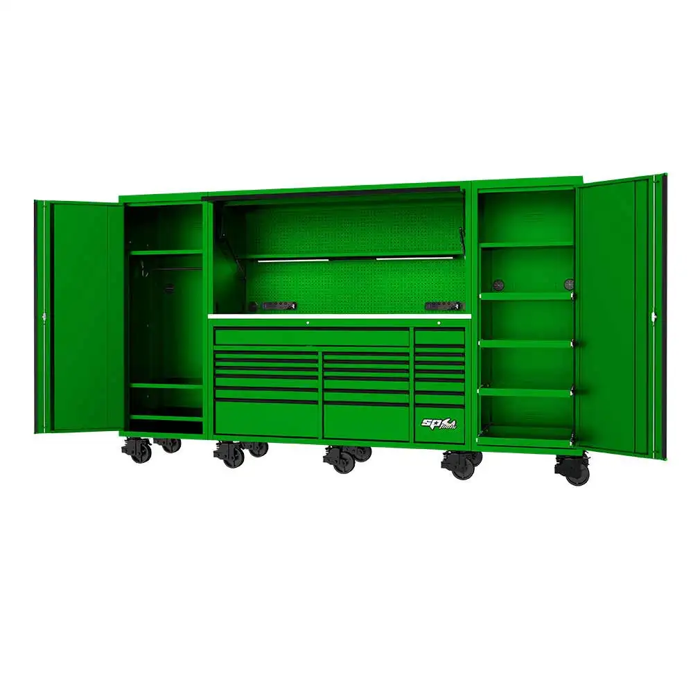 SP Tools 128inch Workstation Tool - Black/Green SP44890G