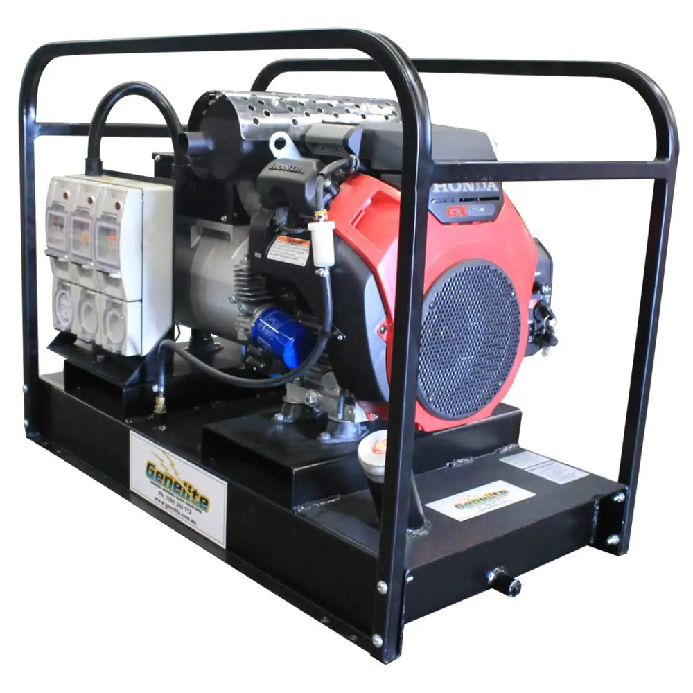 GENELITE 16kVA Petrol HONDA Petrol Generator Electric Start 50Ltr FBT Three Phase GH16.000E-FTB/3