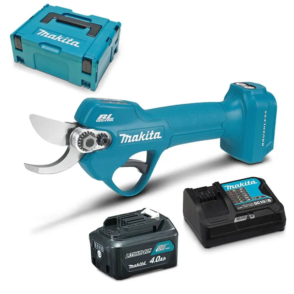MAKITA 12V Max Brushless 1 x 4.0Ah 25mm Pruning Shears Kit UP100DSMJ