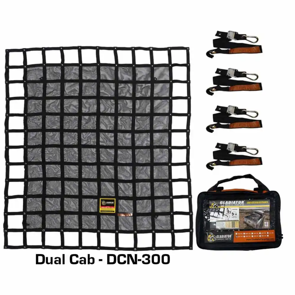 GLADIATOR Cargo Net Dual Cab 2430 x 2430mm DCN-300