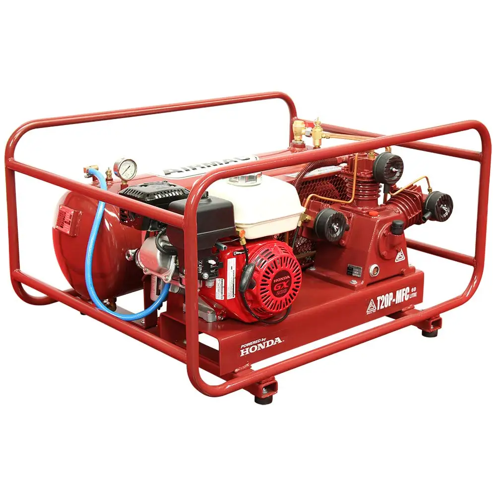 AIRMAC 6.5hp 60l 320 L/Min Honda Petrol Multi-Function Air Compressor AM T20P MFC