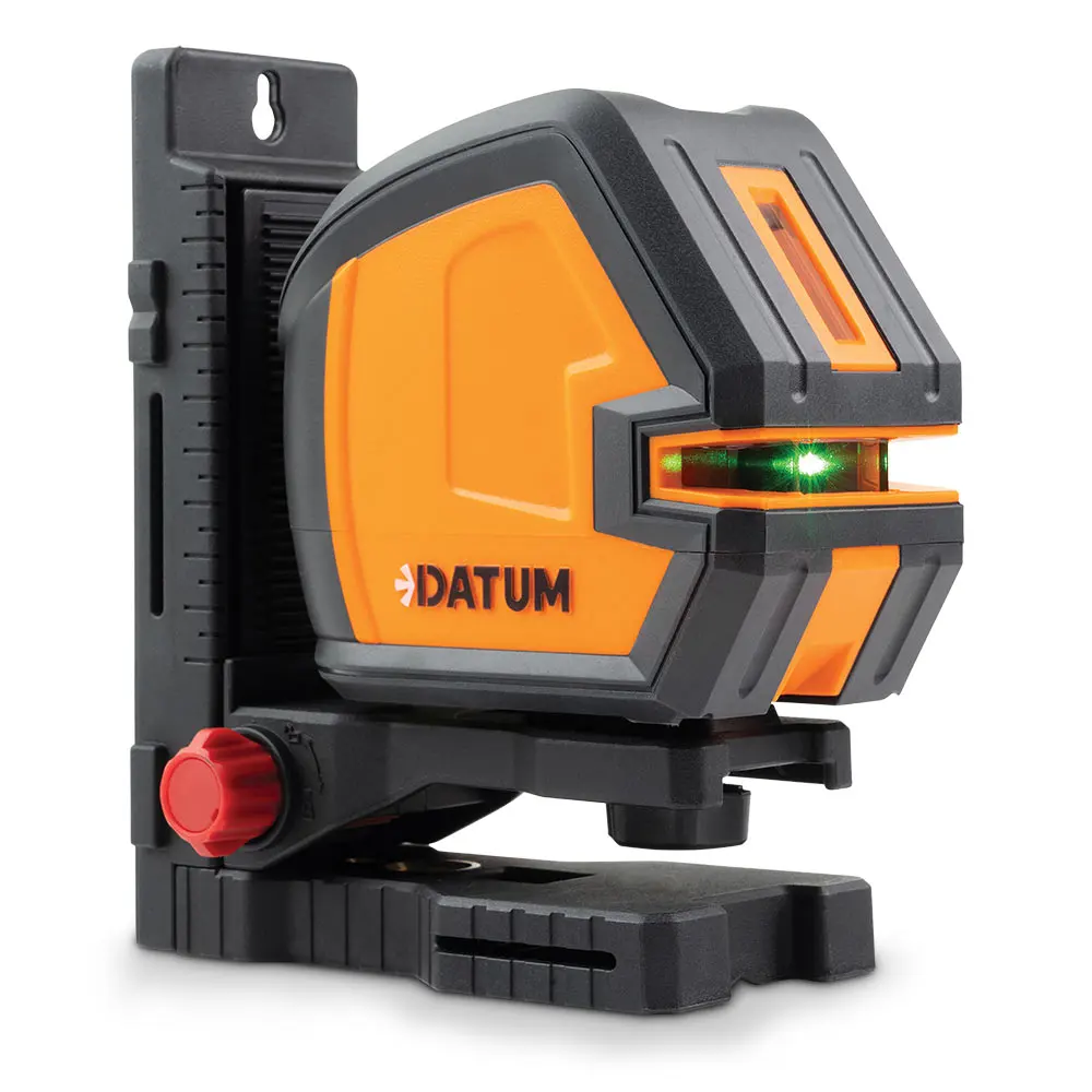 DATUM Green Beam Crossline Laser Level Kit DT1H1V2PGS2