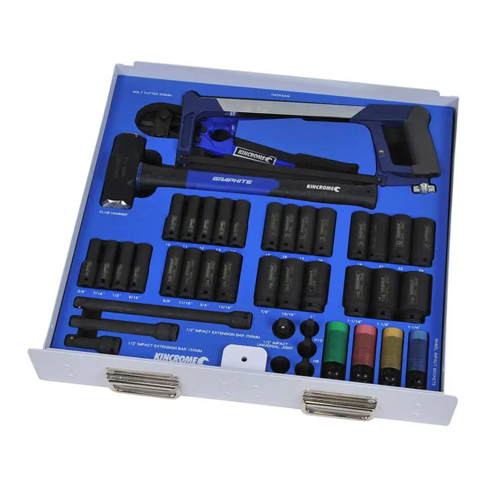KINCROME Eva Tray 42 Piece Impact Socket Set EVA151T