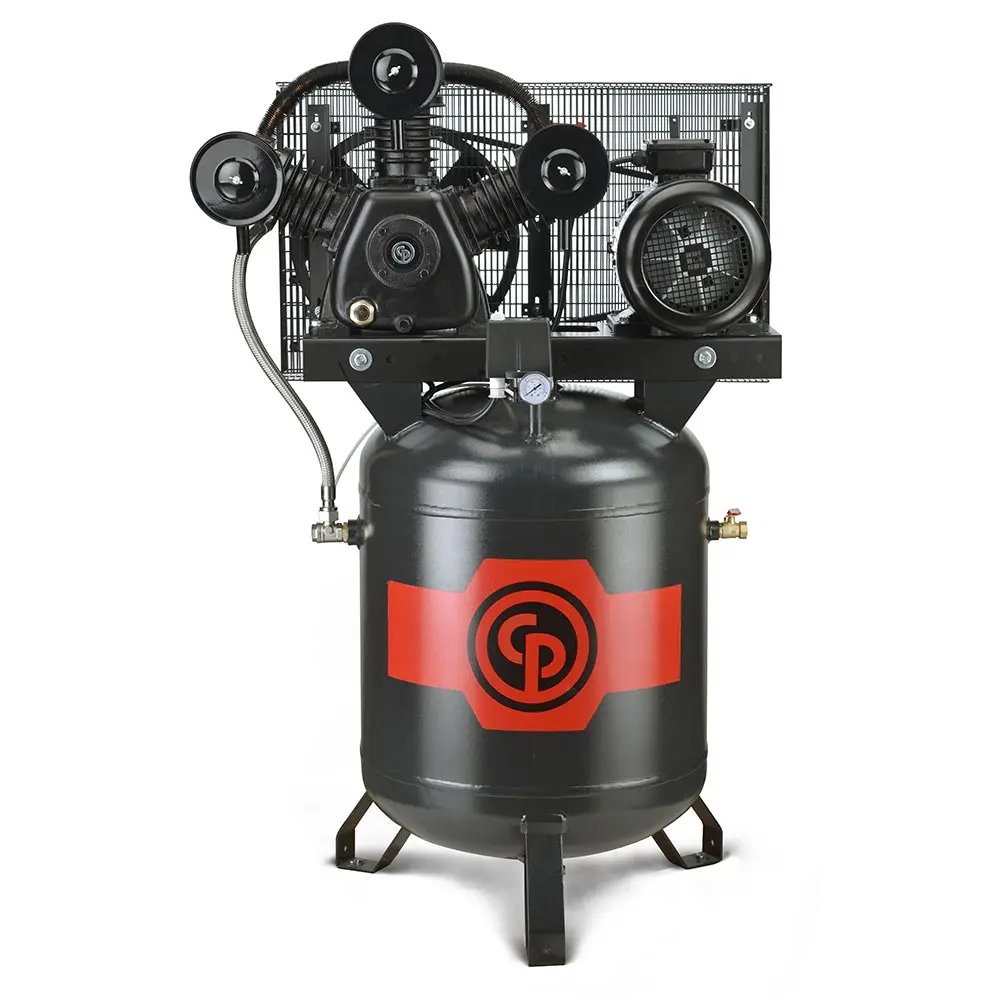 CHICAGO PNEUMATIC 200L 1030L/M 7.5HP Ironman Vertical Compressor 1129741028