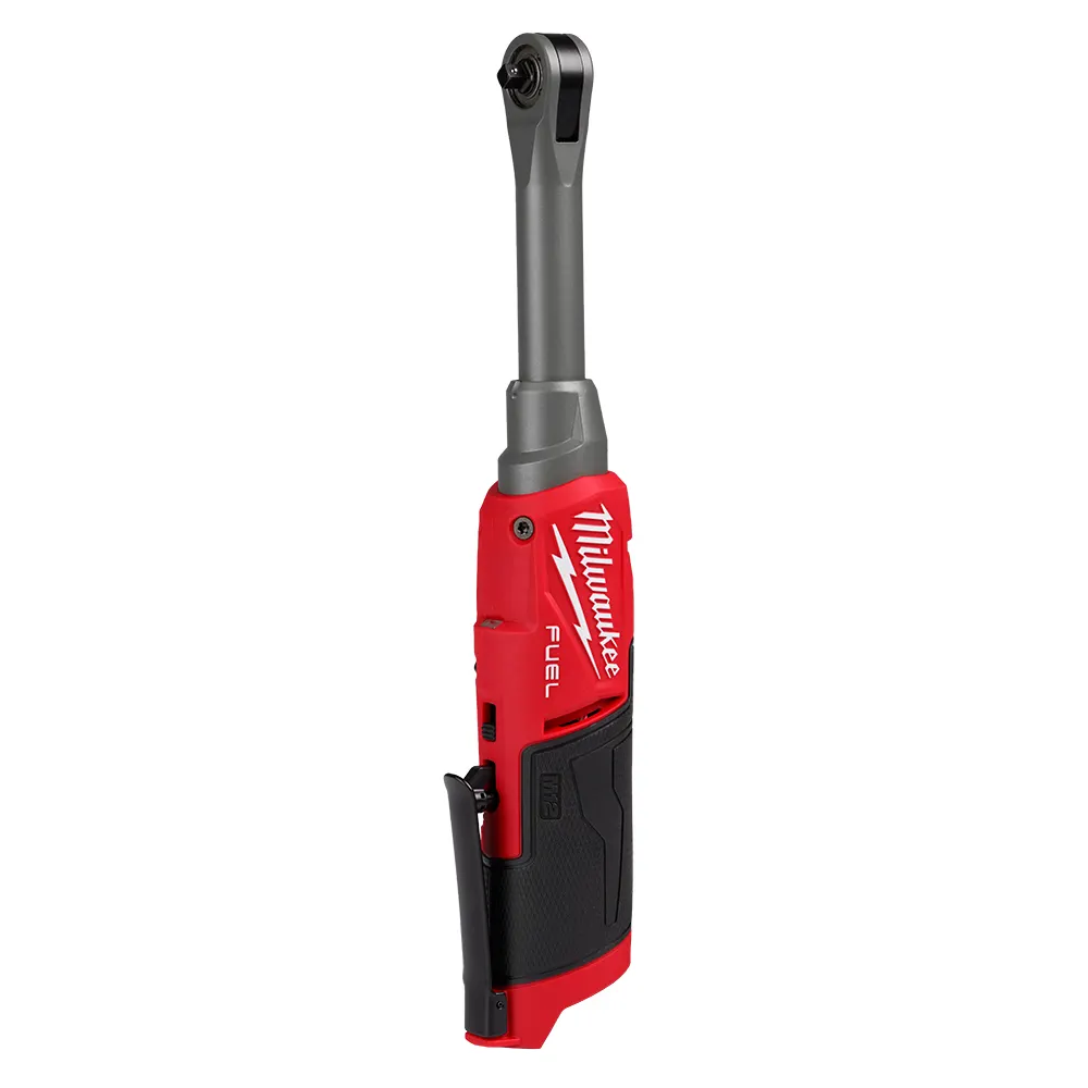 MILWAUKEE 12V FUEL 1/4inch High Speed Extended Reach Ratchet Skin M12FHIR14LR0