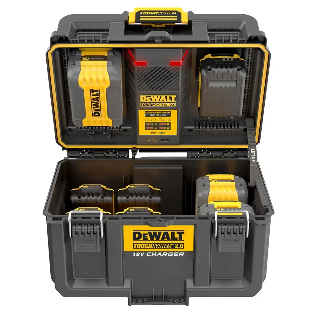 DEWALT TOUGHSYSTEM 2.0 18V-54V Flexvolt XR Charger Box DWST83472-XE