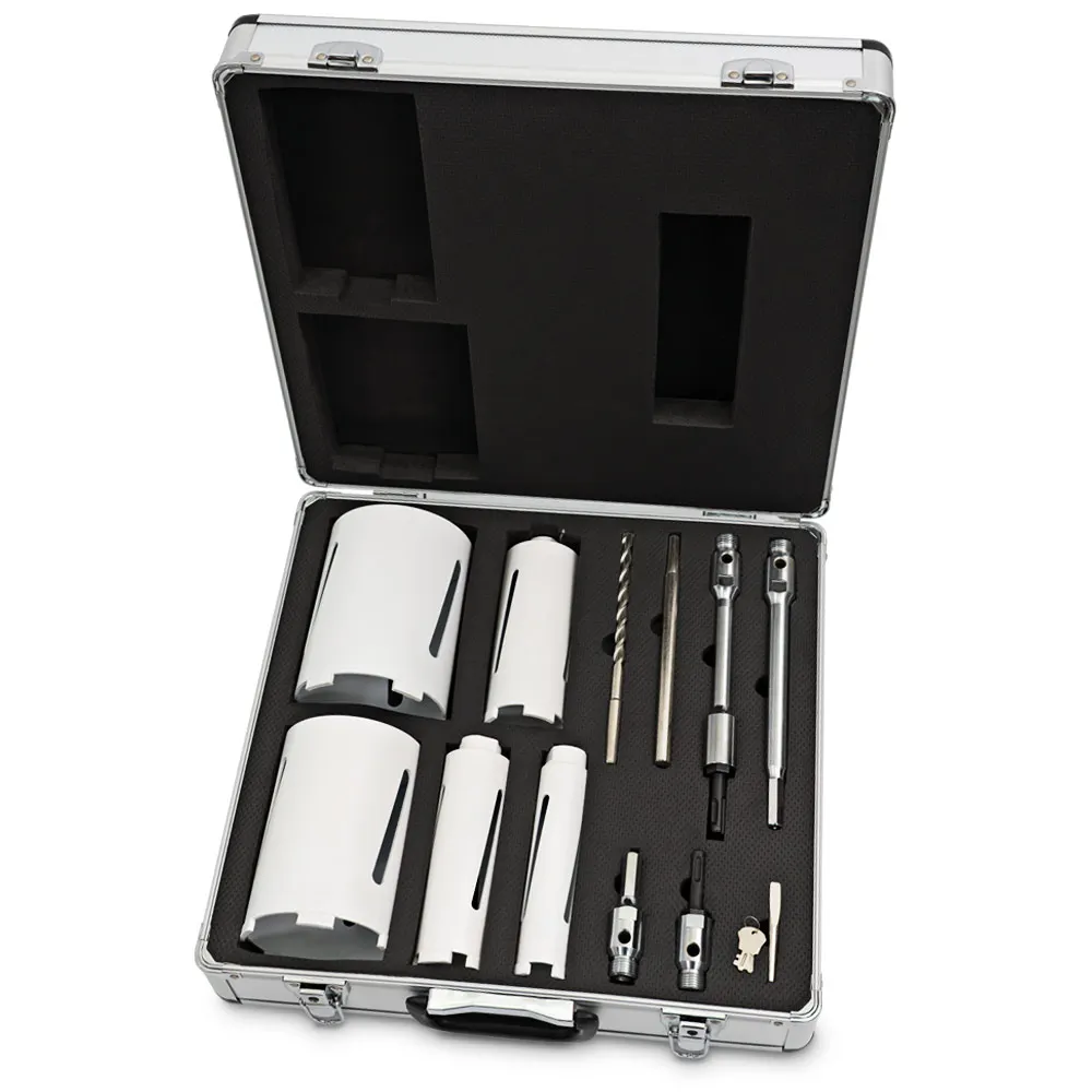 DETROIT 38-117mm Diamond Core Cutter Set - 12 Piece CC12KIT