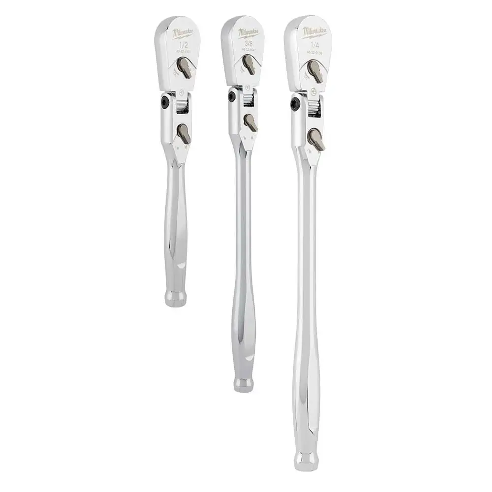 MILWAUKEE 3 Piece Flex Ratchet Set 48229111