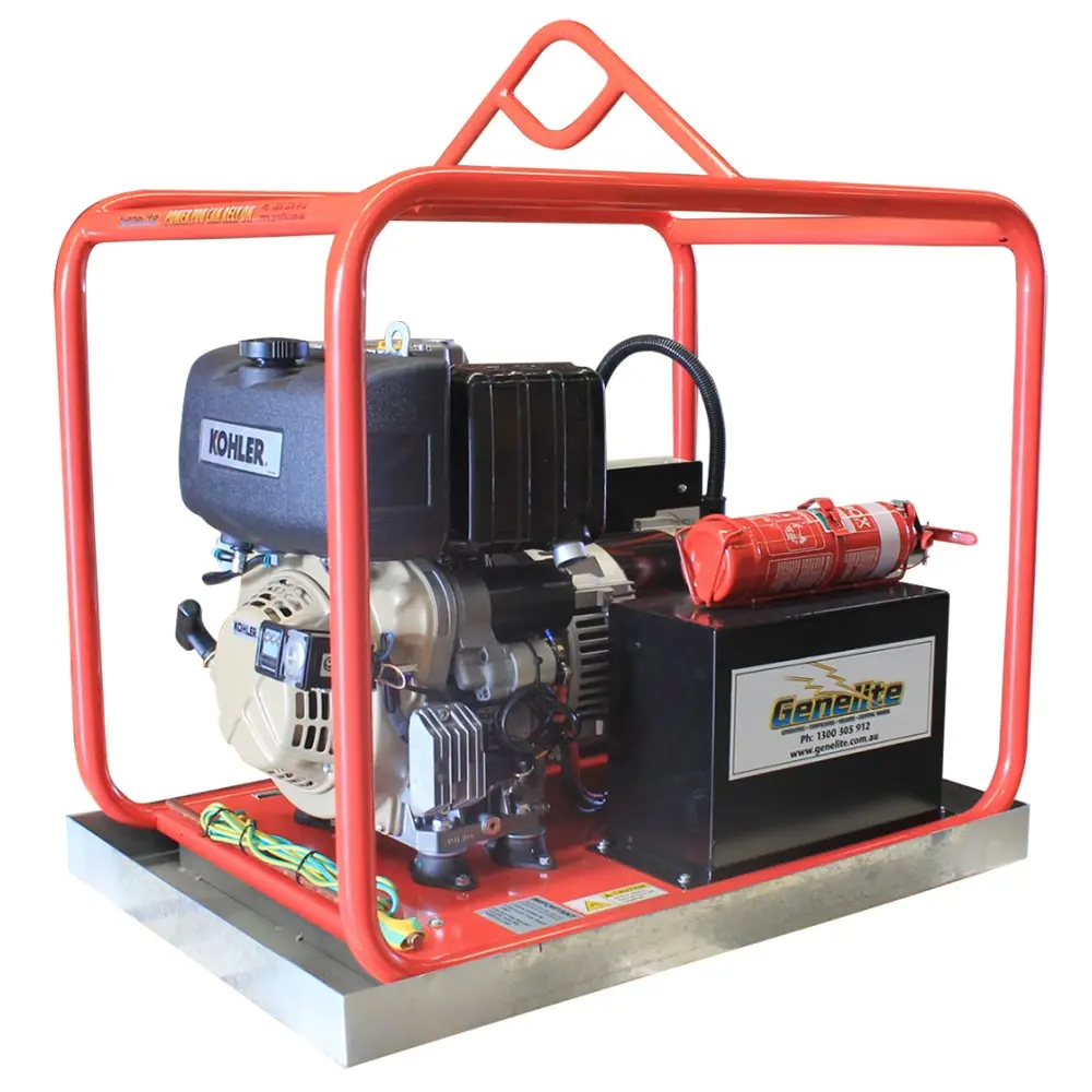 GENELITE 7.0kVA KOHLER Diesel Generator Single Phase - Minespec GKD5600E-MS