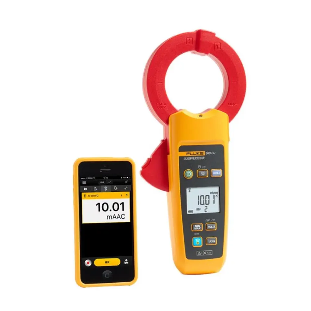 FLUKE 61mm 300a 369 FC Leakage Current Clamp Meter FLU369FC