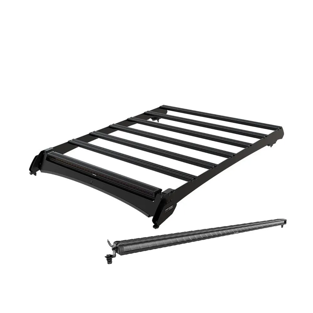 FRONT RUNNER Ford Ranger T6.2 Wildtrak/Raptor Double Cab (2022-Current) Slimsport Roof Rack with 40" Lightbar Kit KSFR008TB