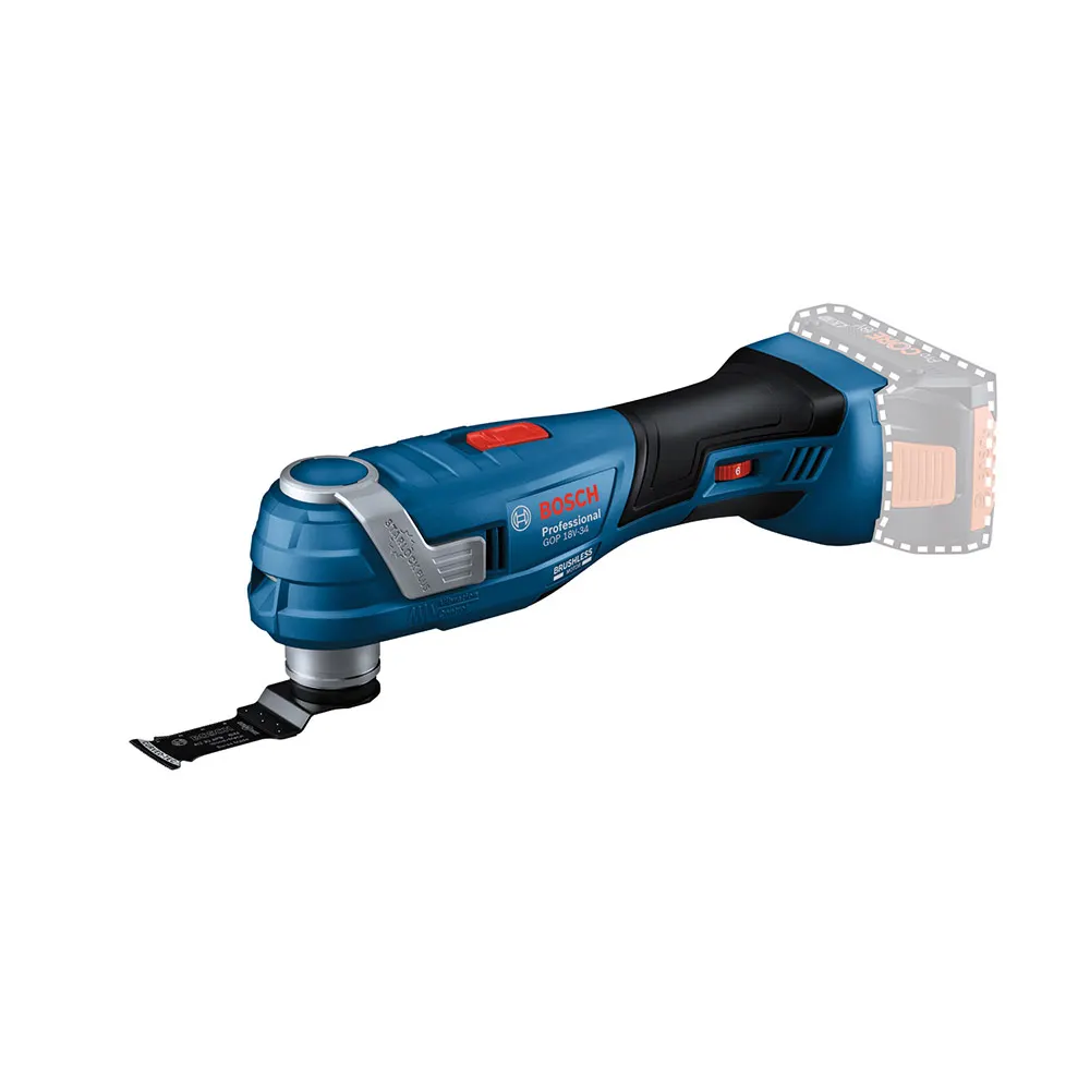 BOSCH 18V Brushless Starlock (L-BOXX) Oscillating Multitool Skin 06018G2000