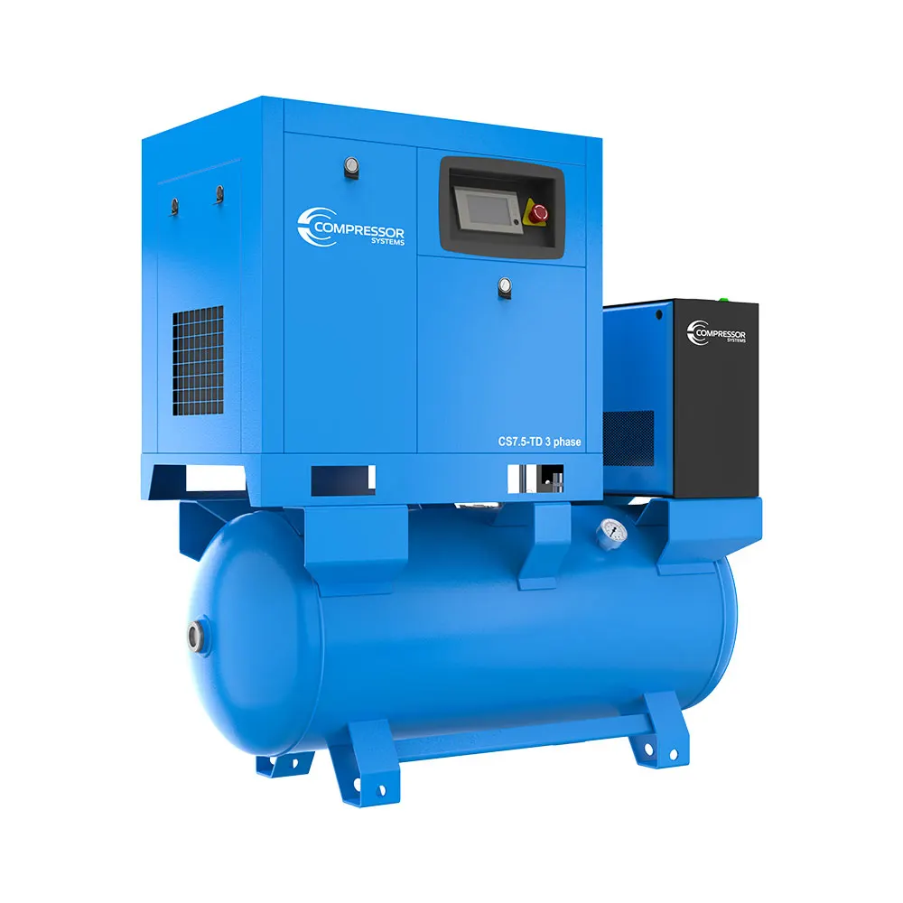 COMPRESSOR SYSTEMS Westair 849L/M 320L 10HP Rotary Screw Compressor CS7.5TD