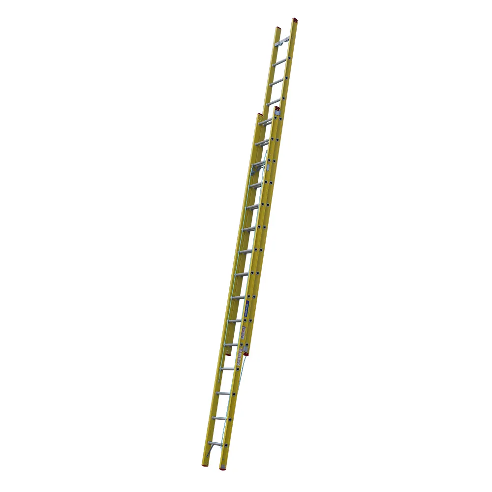 INDALEX 120kg Trade 4.9m - 8.2m Fibreglass Extension Ladder TRDXF26