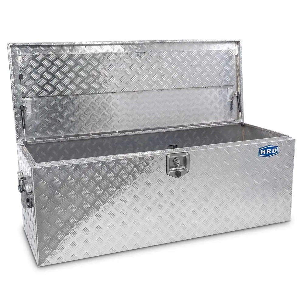 HRD 1400 x 520 x 505mm Aluminium Flat Lid Storage HAF1400