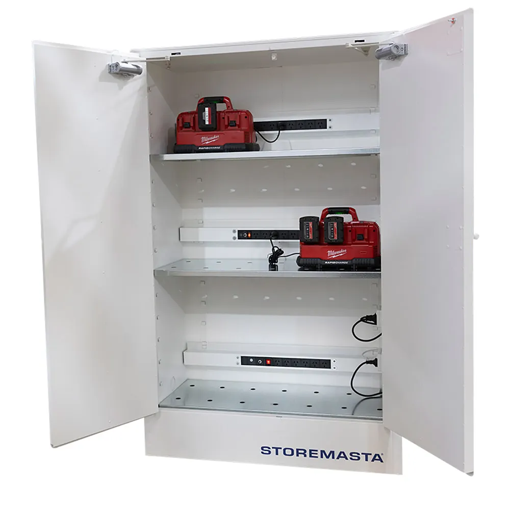 STOREMASTA 18 Outlet Battery Charging Cabinet 500266