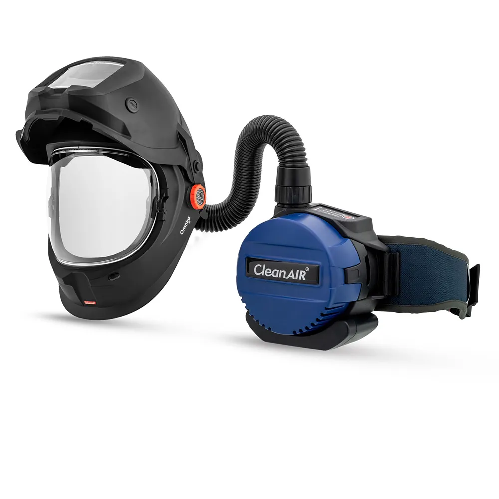 CleanAIR Omnira COMBI Welding Helmet & CleanAIR Basic PAPR Kit R813201