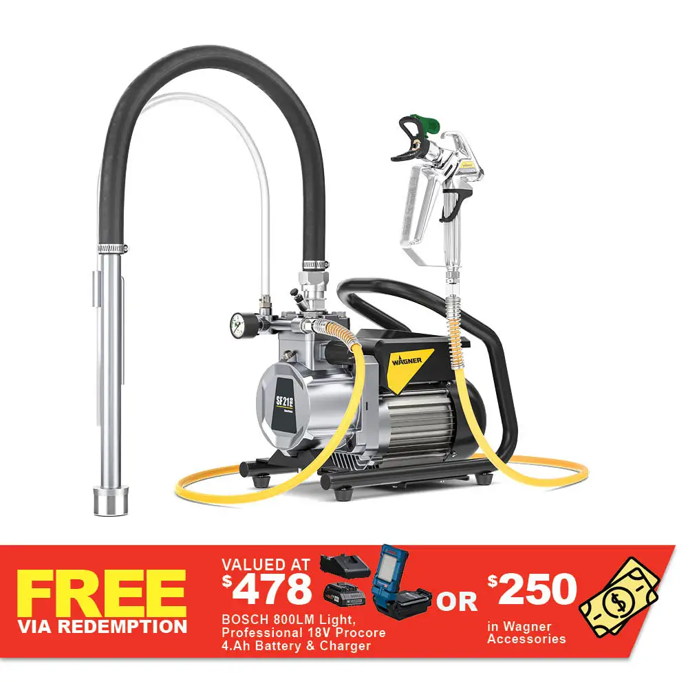 WAGNER Superfinish 21 Pro with Flex Suction 2437316F
