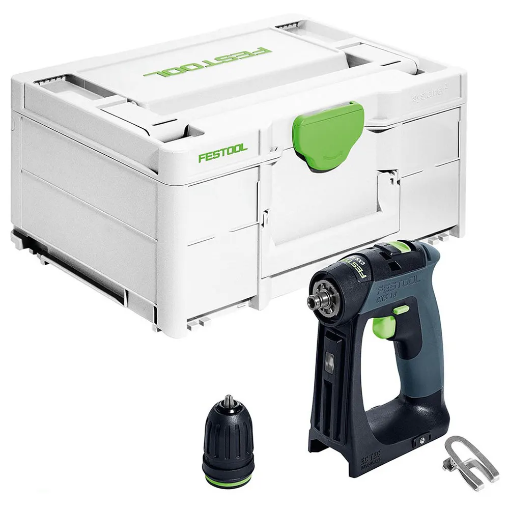 FESTOOL CXS 18V Cordless Compact 2 Speed Drill Basic in Systainer Skin 576882